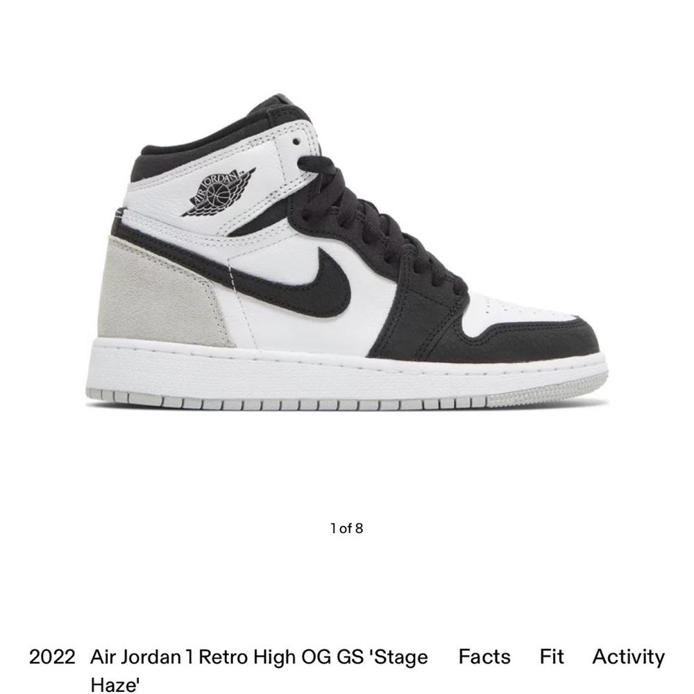 Youth Air Jordan 1 Retro High OG GS ‘Stage Haze’